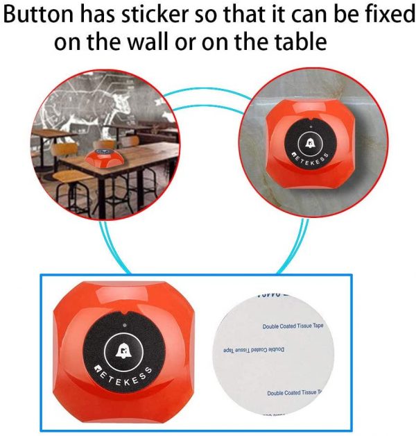 Retekess TD108-TD013 Pager – Bild 7